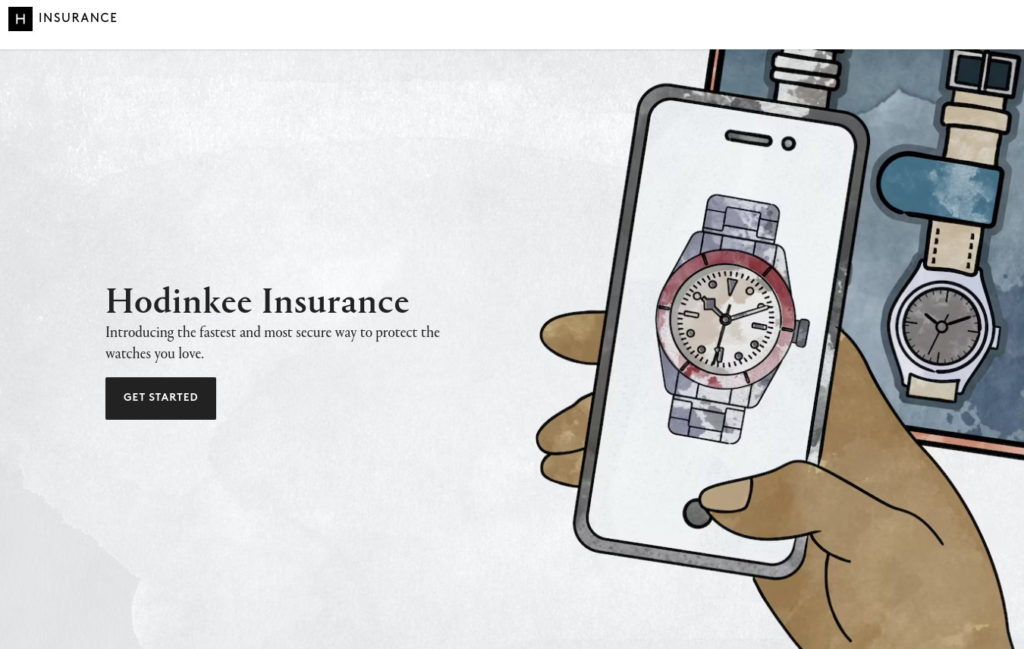 Hodinkee Watch Insurance